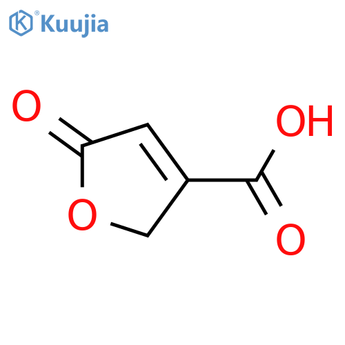 2,5-dihydro-5-oxo-3-Furancarboxylic acid structure