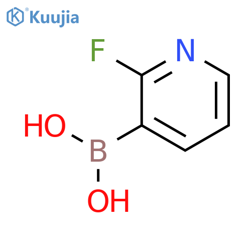 2-Fluoropyridine-3-boronic acid structure