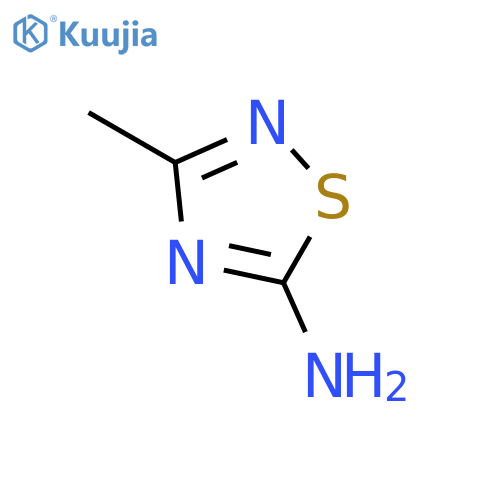 3-methyl-1,2,4-thiadiazol-5-amine structure