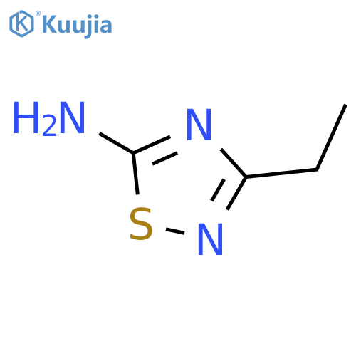 5-Amino-3-ethyl-1,2,4-thiadiazole structure