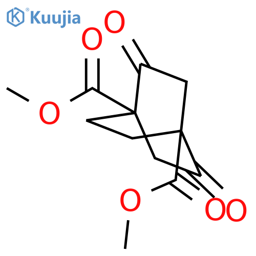 Dimethyl 2,5-dioxobicyclo[2.2.2]octane-1,4-dicarboxylate structure
