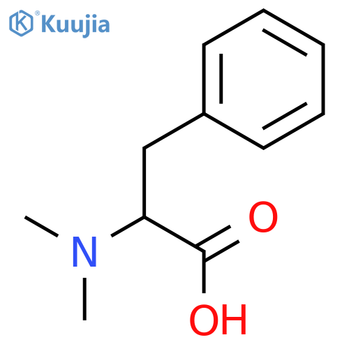 (2S)-2-(dimethylamino)-3-phenylpropanoic acid structure