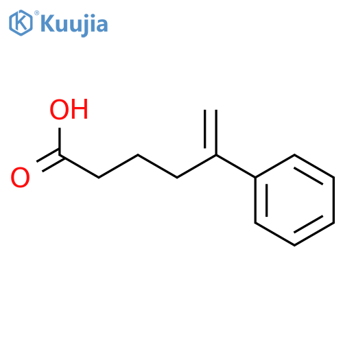 Benzenepentanoic acid, δ-methylene- structure