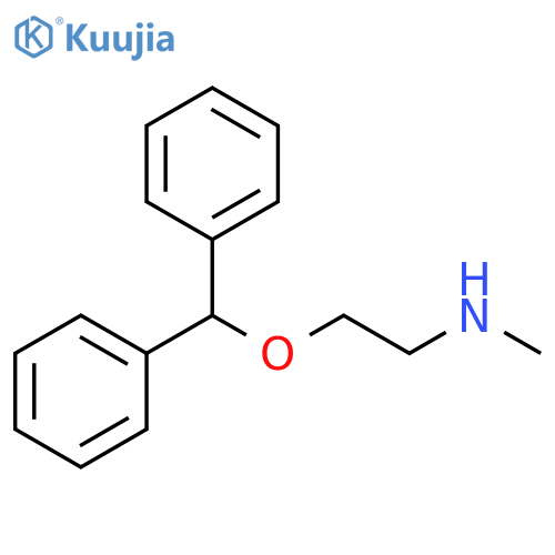 2-(Diphenylmethoxy)-N-methylethylamine structure