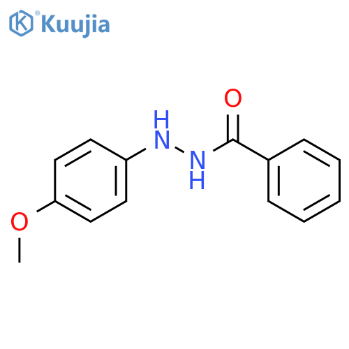 Benzoic acid,2-(4-methoxyphenyl)hydrazide structure
