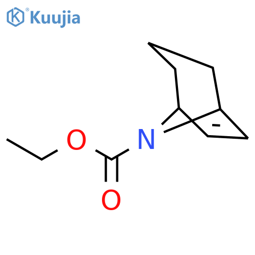 8-Azabicyclo[3.2.1]oct-6-ene-8-carboxylic acid, ethyl ester structure