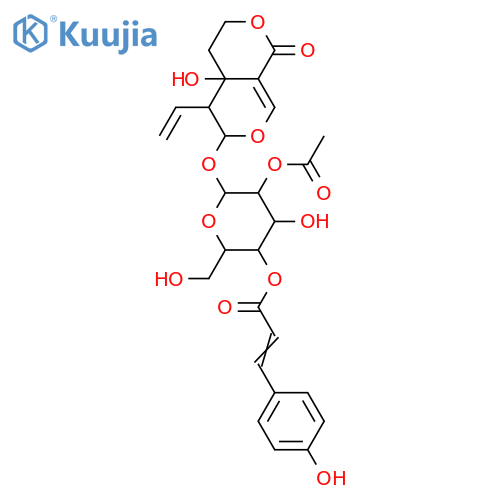 Swertiamarin; 4'-O-(4-Hydroxy-E-cinnamoyl), 2'-Ac structure