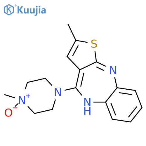 Olanzapine N-Oxide structure