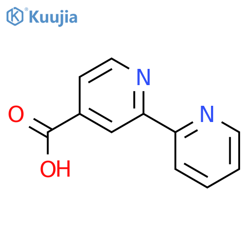 2,2'-Bipyridine-4-carboxylic acid structure