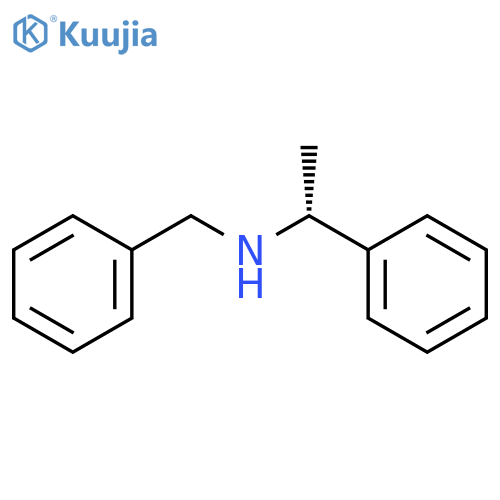 (S)-(-)-N-Benzyl-α-methylbenzylamine structure
