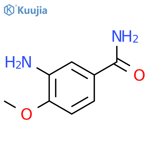 3-Amino-4-methoxybenzamide structure