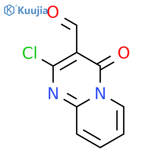 2-Chloro-4-oxo-4H-pyrido[1,2-a]pyrimidine-3-carbaldehyde structure