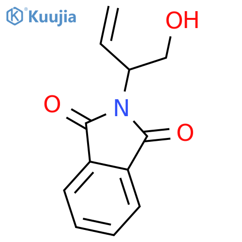 1H-Isoindole-1,3(2H)-dione, 2-[(1S)-1-(hydroxymethyl)-2-propenyl]- structure