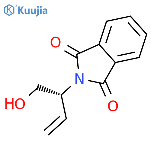 1H-Isoindole-1,3(2H)-dione,2-[(1R)-1-(hydroxymethyl)-2-propen-1-yl]- structure