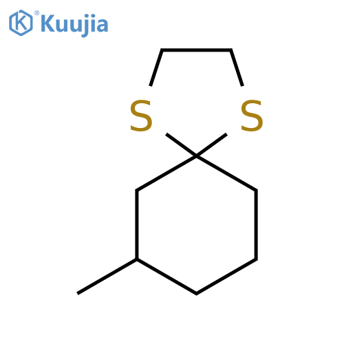 7-methyl-1,4-dithiaspiro[4.5]decane structure