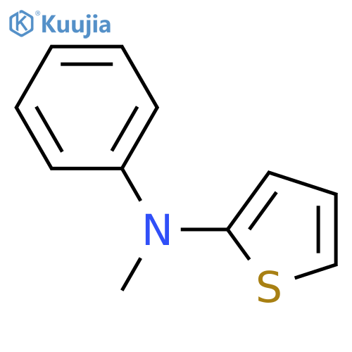 2-Thiophenamine, N-methyl-N-phenyl- structure