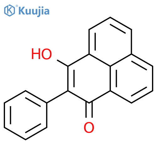 1H-Phenalen-3-yloxy, 1-oxo-2-phenyl- structure