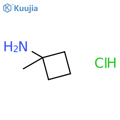 1-methylcyclobutan-1-amine hydrochloride structure