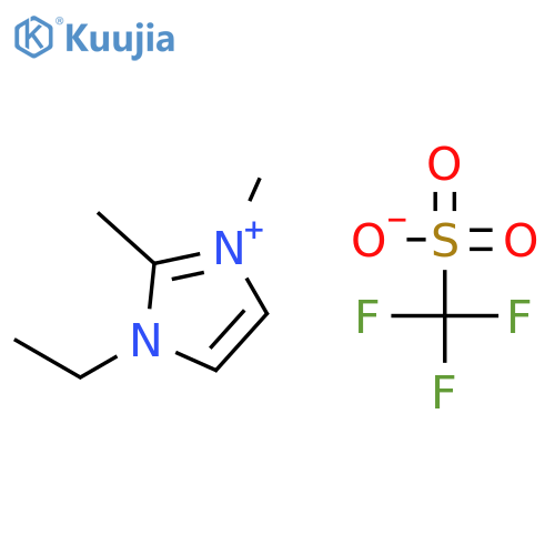 1-ETHYL-2 3-DIMETHYLIMIDAZOLIUM TRIFLUOR structure