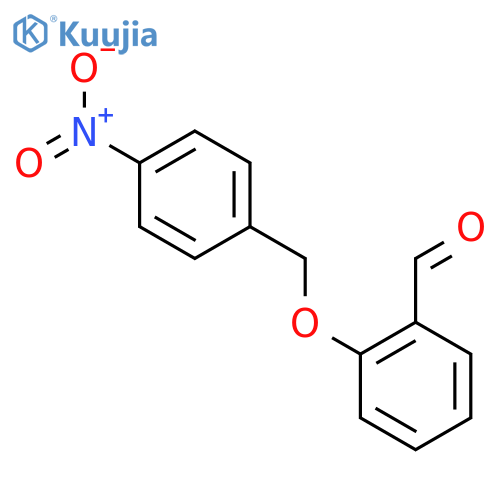 2-(4-Nitrobenzyl)oxybenzaldehyde structure