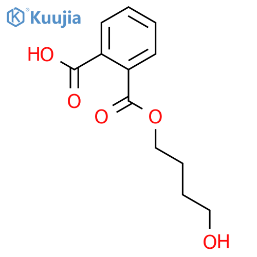 1,2-Benzenedicarboxylic Acid 1-(4-Hydroxybutyl) Ester structure