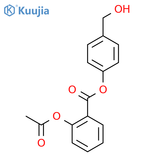 2-(Acetyloxy)benzoic Acid 4-(Hydroxymethyl)phenyl Ester structure