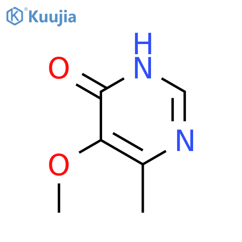 4(3H)-Pyrimidinone,5-methoxy-6-methyl- structure