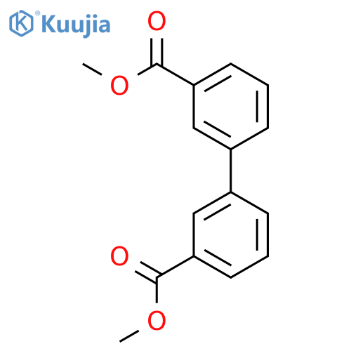 Dimethyl biphenyl-3,3'-dicarboxylate structure