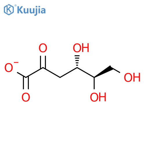 3-Deoxy-2-keto-D-gluconate lithium salt structure