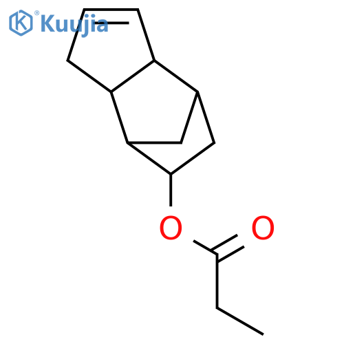 Tricyclodecenyl propionate structure