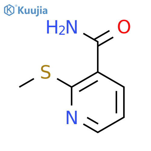 2-(Methylthio)nicotinamide structure