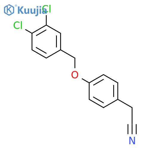 2-(4-(3,4-Dichlorobenzyl)OxyPhenyl)Acetonitrile structure