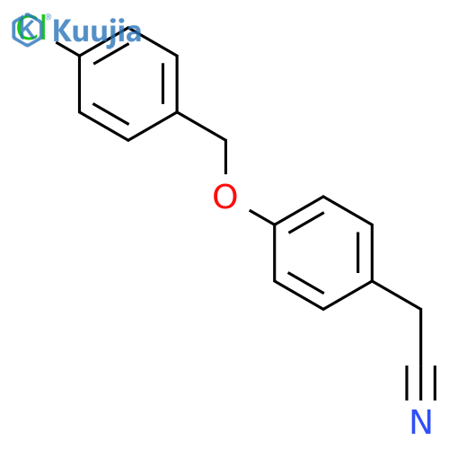 2-(4-(4-Chlorobenzyl)OxyPhenyl)Acetonitrile structure