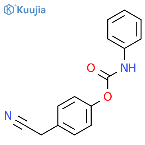 4-(Cyanomethyl)Phenyl N-Phenylcarbamate structure