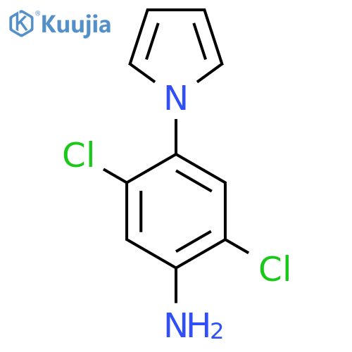 2,5-Dichloro-4-(1H-pyrrol-1-yl)aniline structure