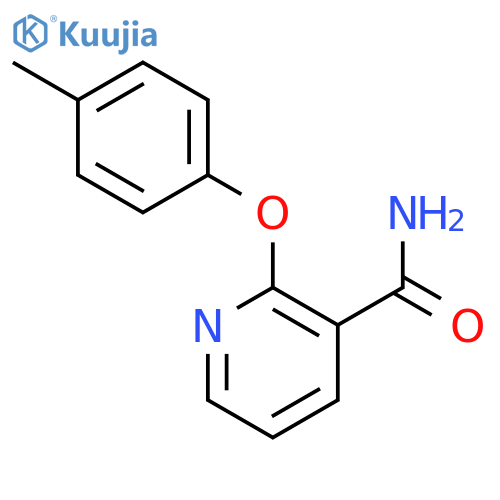 2-(p-Tolyloxy)nicotinamide structure