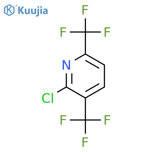 3,6-Bis(trifluoromethyl)-2-chloropyridine structure