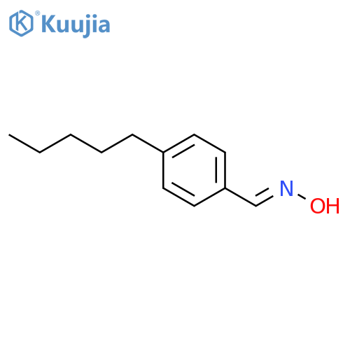 4-Pentylbenzaldehyde oxime structure