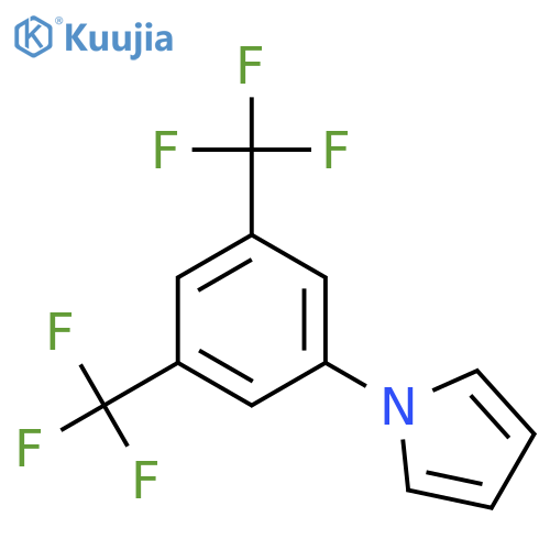 1-3,5-bis(Trifluoromethyl)phenyl-1H-pyrrole structure