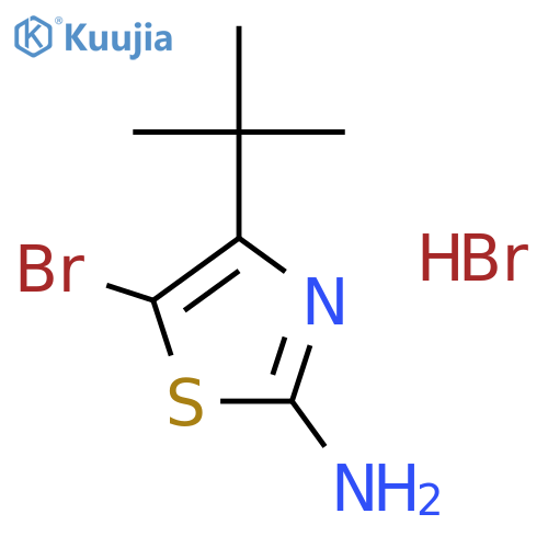 5-Bromo-4-(tert-butyl)thiazol-2-amine hydrobromide structure