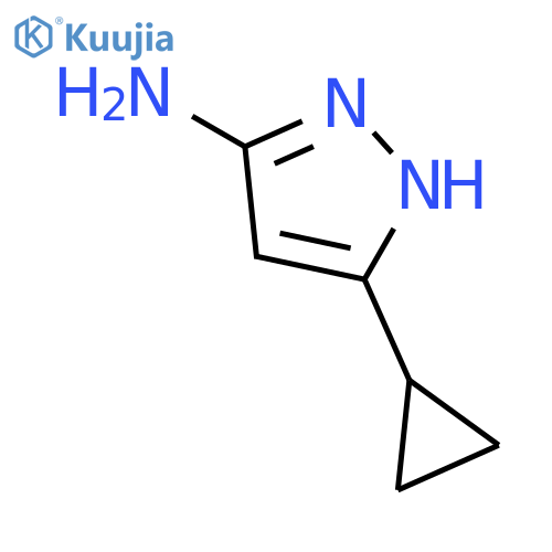 3-Cyclopropyl-1H-pyrazol-5-amine structure