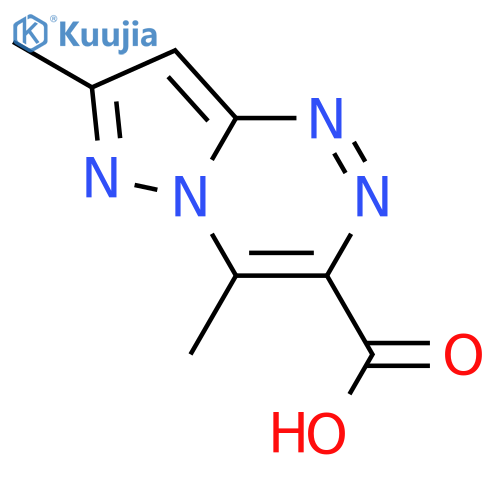 4,7-Dimethylpyrazolo5,1-c1,2,4triazine-3-carboxylic Acid structure