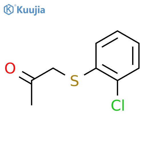1-(2-Chlorophenyl)thio-2-propanone structure