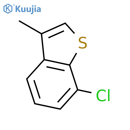 7-Chloro-3-methyl-1-benzothiophene structure