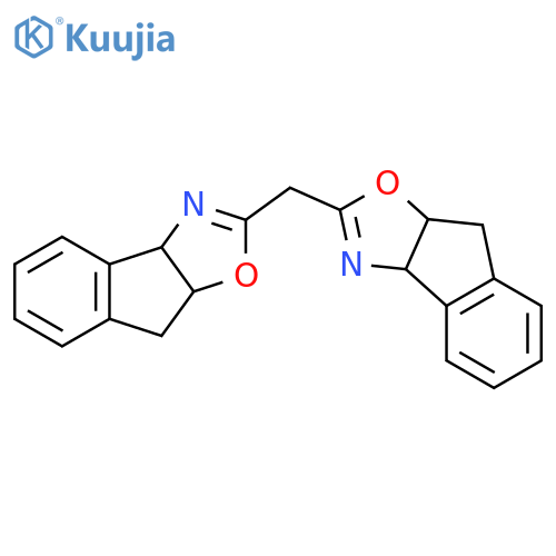 (-)-2,2'-Methylenebis(3aS,8aR)-3a,8a-dihydro-8Hindeno1,2-doxazole structure