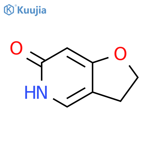 Furo[3,2-c]pyridin-6(2H)-one, 3,5-dihydro- structure