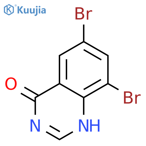 6,8-Dibromo-3,4-dihydroquinazolin-4-one structure