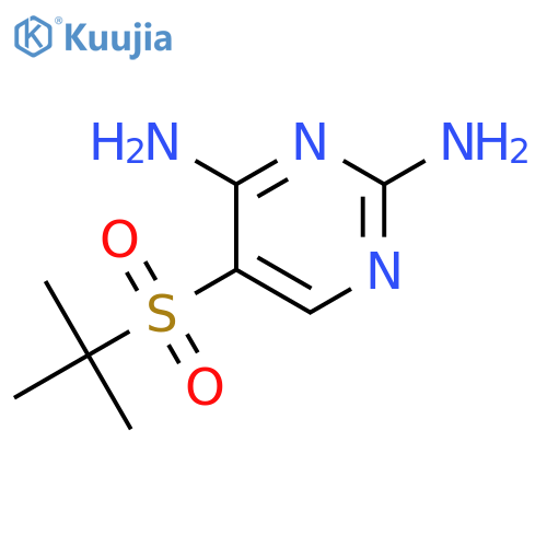 5-(tert-Butylsulfonyl)pyrimidine-2,4-diamine structure