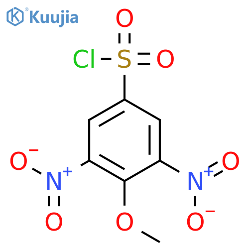 3,5-Dinitro-4-methoxybenzenesulfonyl Chloride structure
