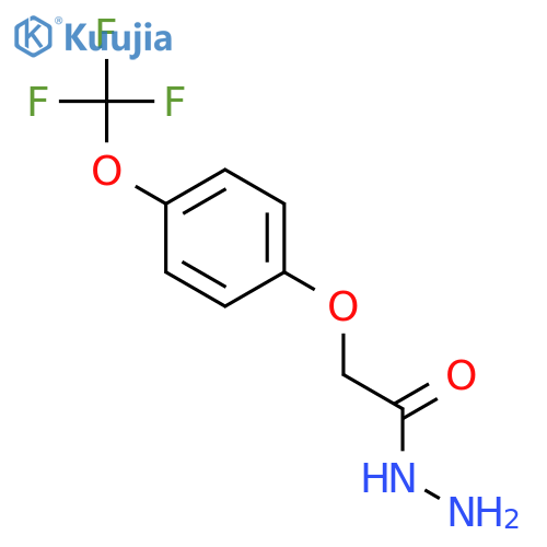 2-(4-(Trifluoromethoxy)phenoxy)acetohydrazide structure